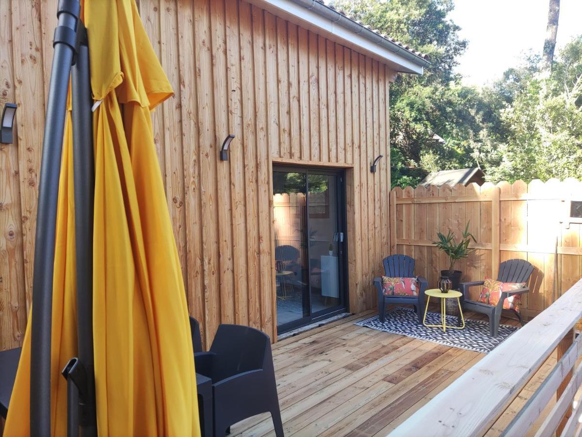 Lodge 2 Etoiles La Tete Dans Les Pins Les Pieds Dans L Eau Lacanau Luaran gambar