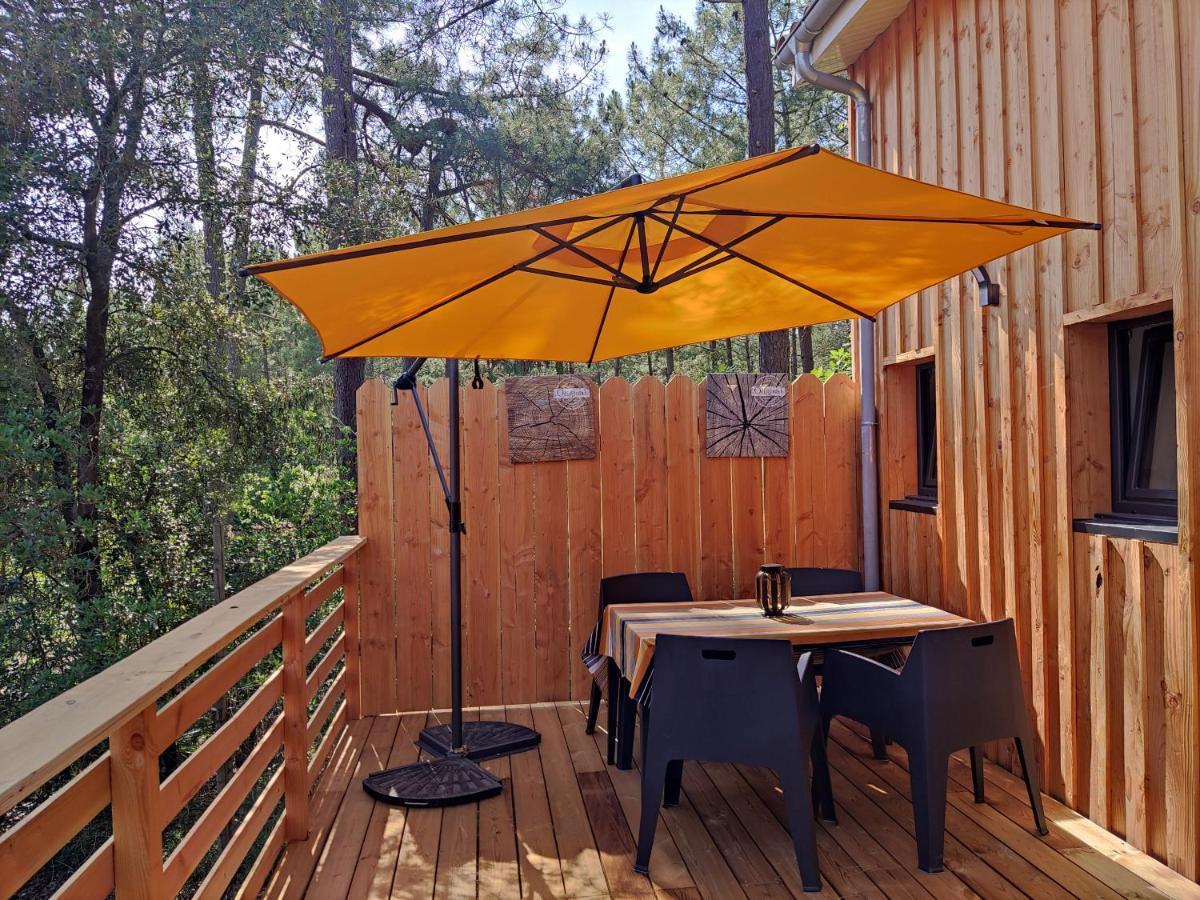 Lodge 2 Etoiles La Tete Dans Les Pins Les Pieds Dans L Eau Lacanau Luaran gambar